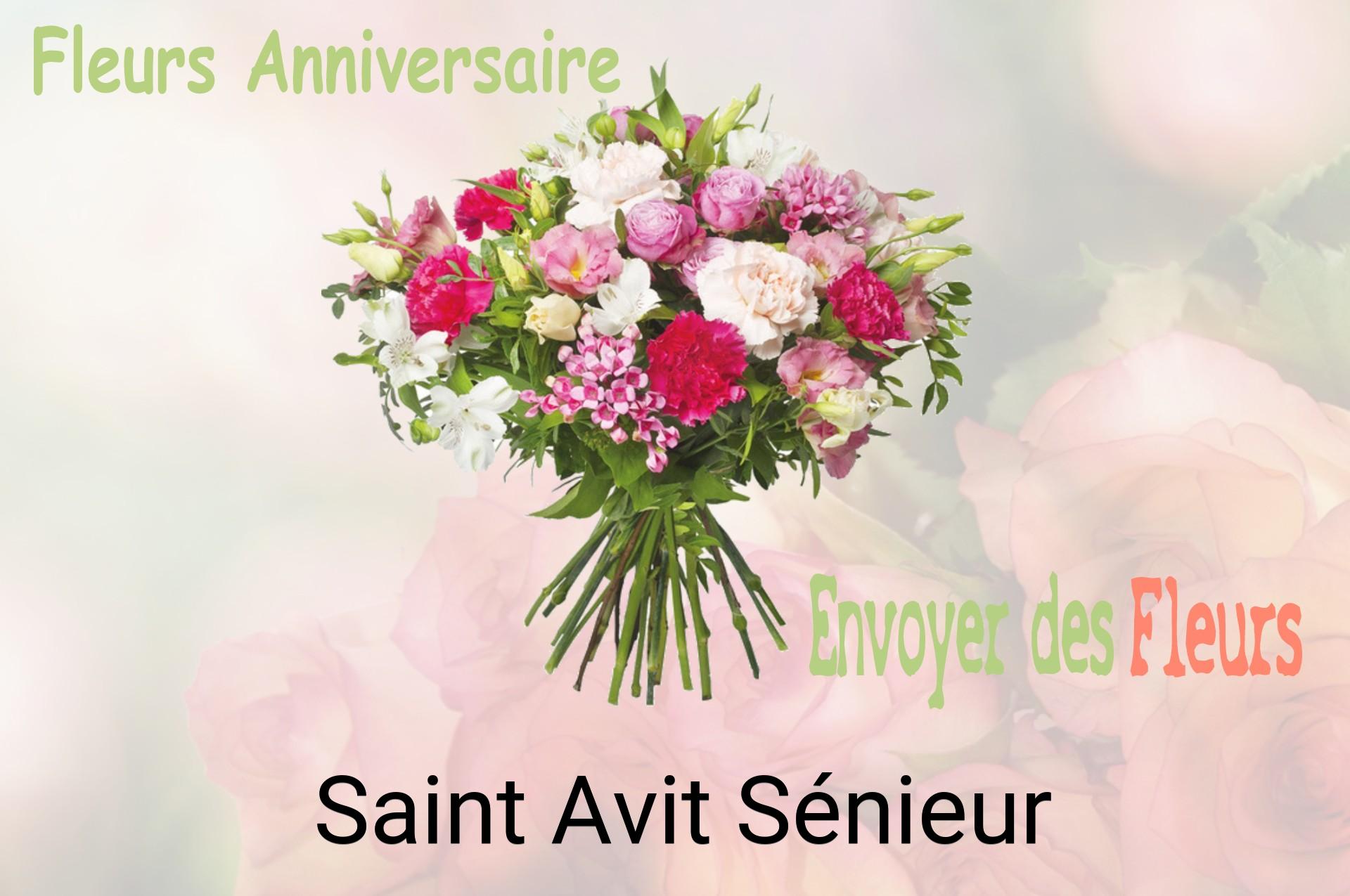 Bouquet de fleurs d’anniversaire livré à Saint-Avit-Sénieur