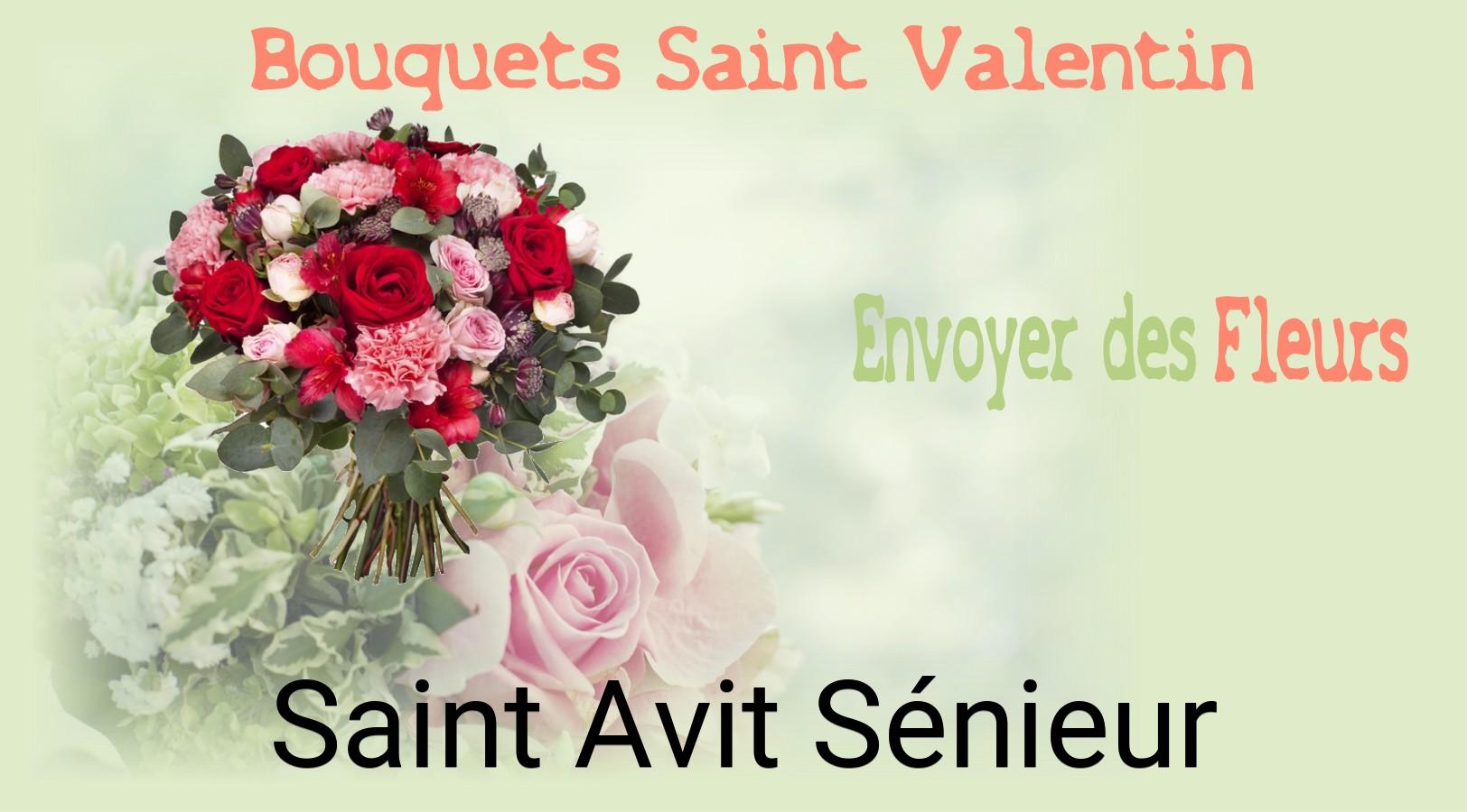 Roses de Saint-Valentin livrées à Saint-Avit-Sénieur